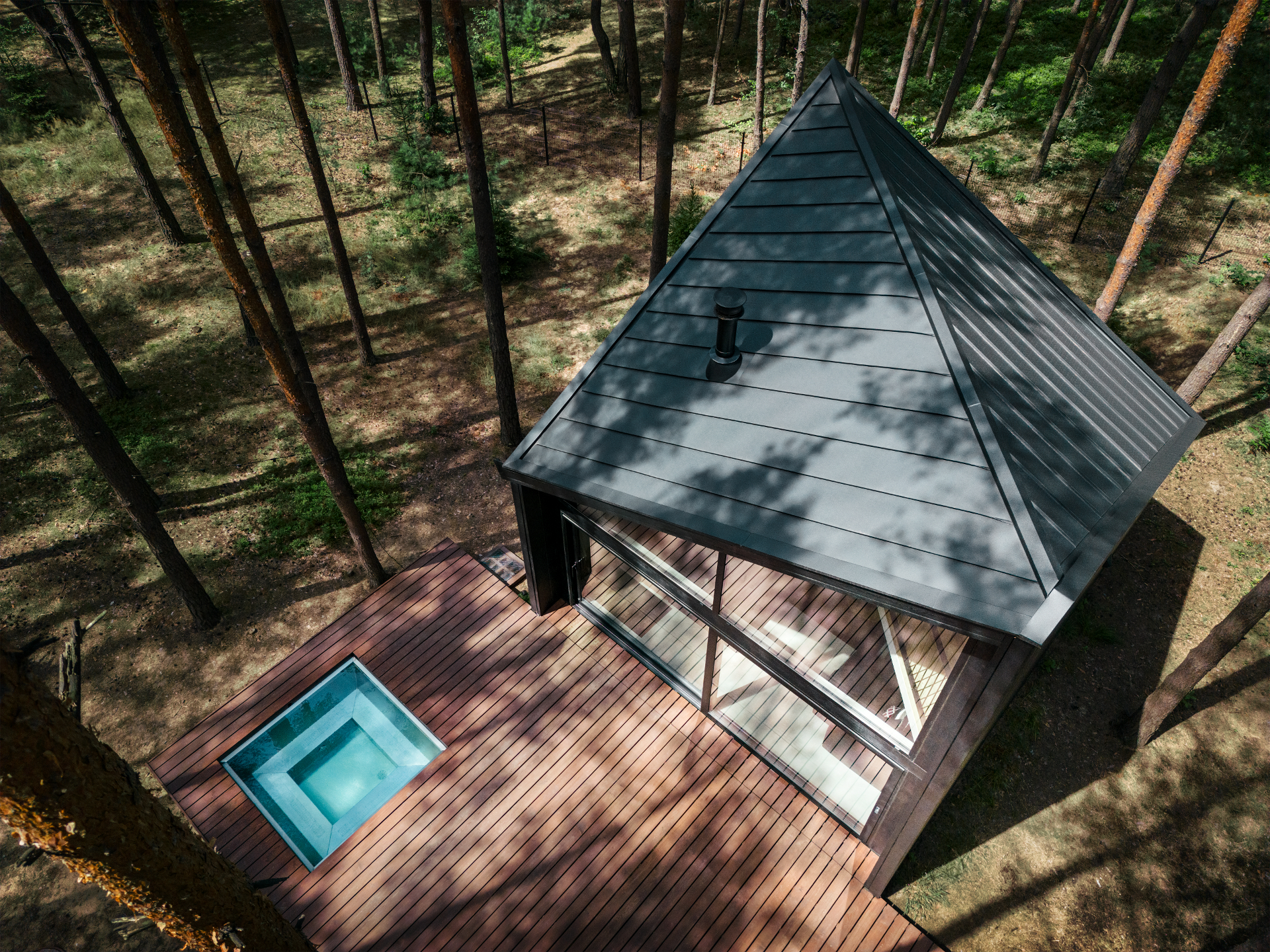 Boroteka – Rejuvenation in the Forest with a PREFA roof