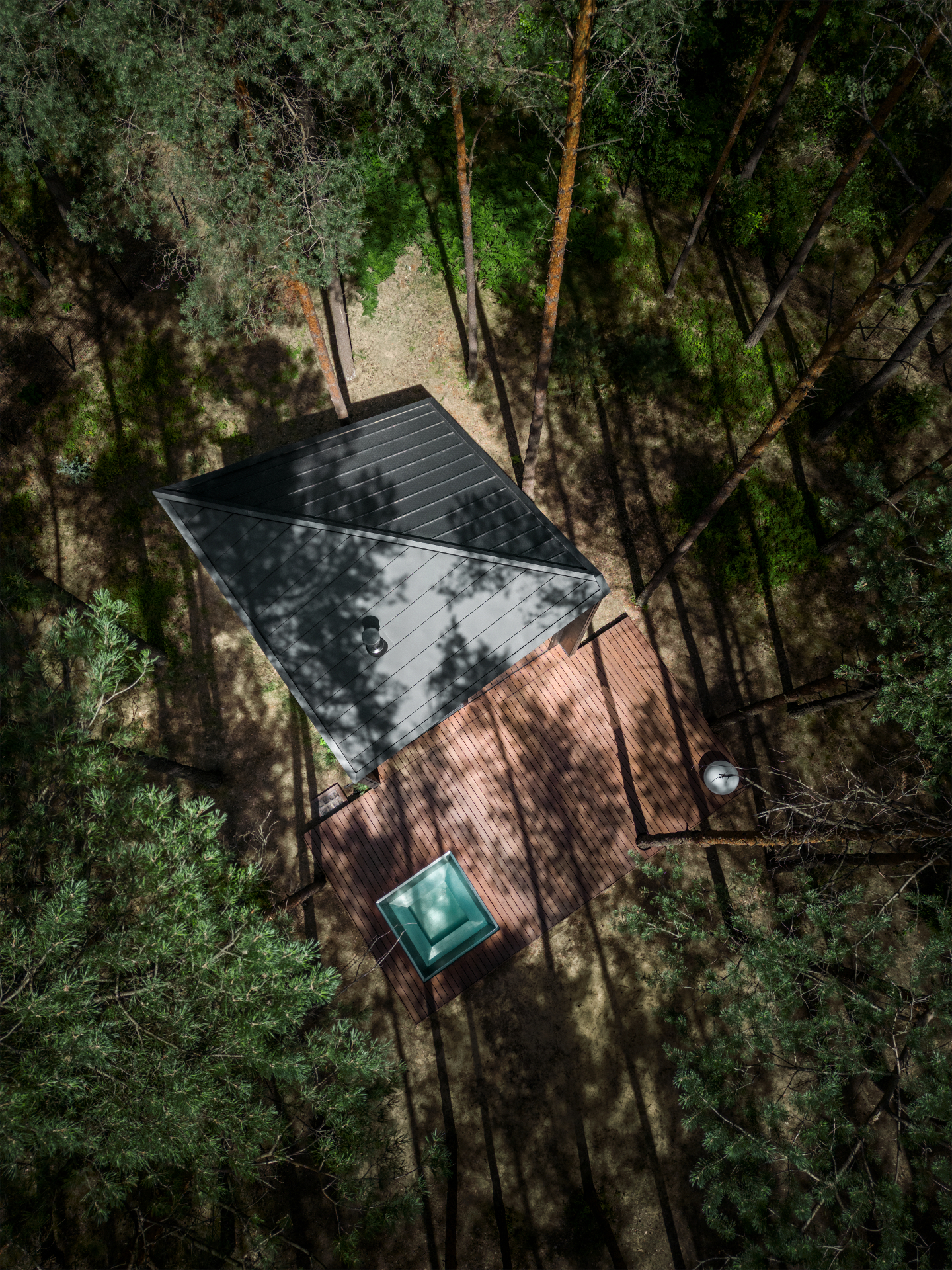 Boroteka – Rejuvenation in the Forest with a PREFA roof