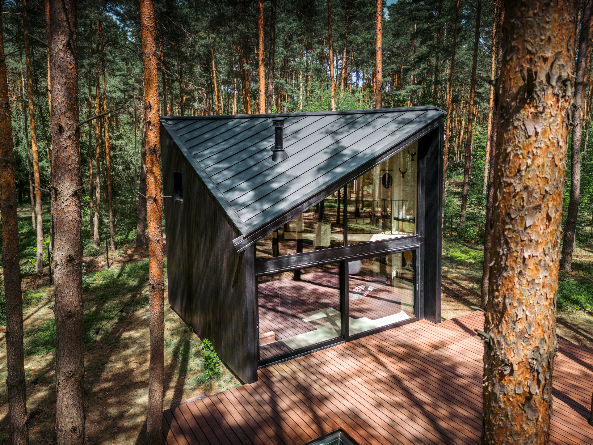 Boroteka – Rejuvenation in the Forest with a PREFA roof