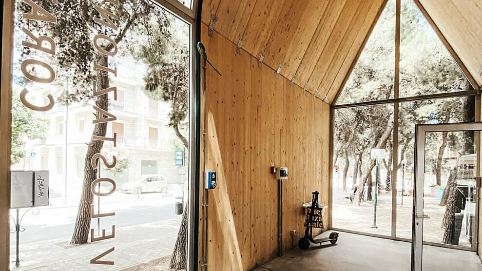 PREFA is supporting soft mobility with the bicycle station in the Southern Italian town of Corato - © Giuseppe Dell’Aquila
