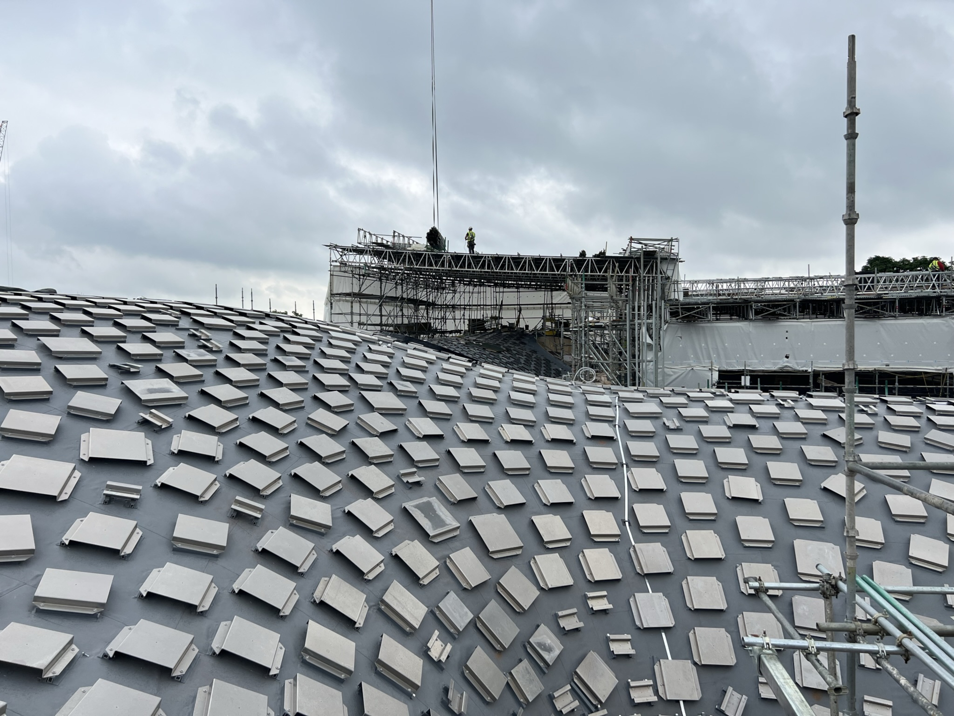 RENOLIT ALKORPLAN roofing products at the Oxford University’s Gradel Quadrangles Project