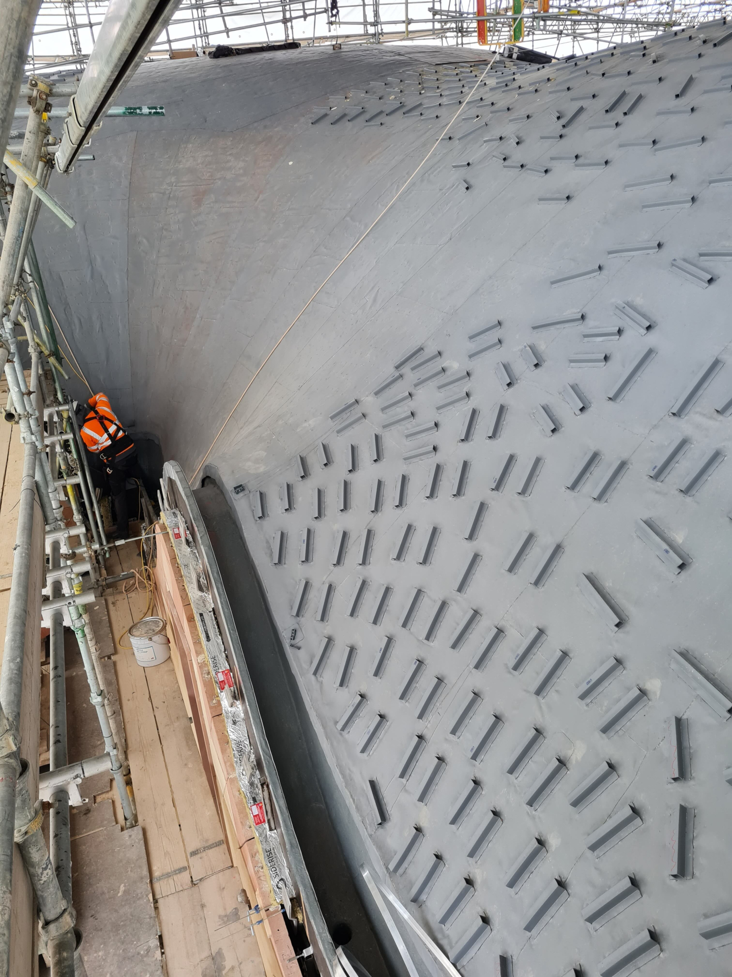 RENOLIT ALKORPLAN roofing products at the Oxford University’s Gradel Quadrangles Project