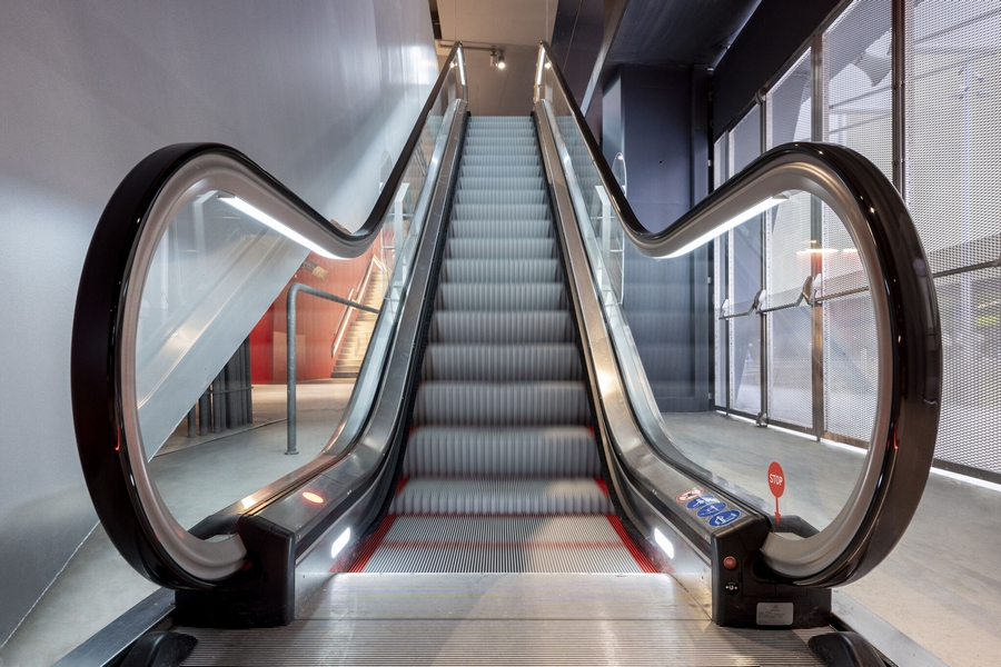 Scari rulante TK Elevator la Stadionul San Mamés din Bilbao, Spania