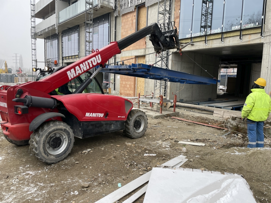 Sistem de parcare de tip parcare automtizata pe orizontala Parking Smart la complexul Maurer Panoramic din Cluj Napoca