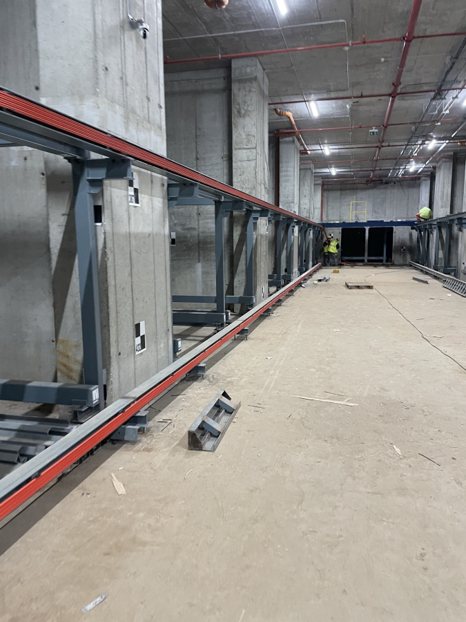 Sistem de parcare de tip parcare automtizata pe orizontala Parking Smart la complexul Maurer Panoramic din Cluj Napoca