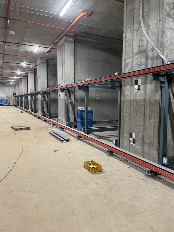 Sistem de parcare de tip parcare automtizata pe orizontala Parking Smart la complexul Maurer Panoramic din Cluj Napoca