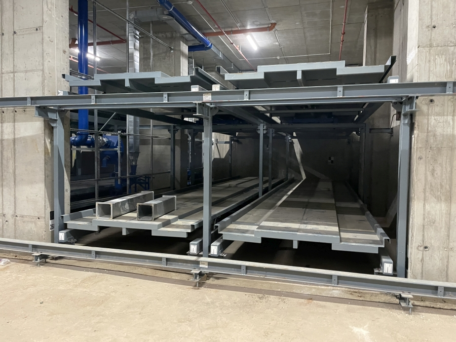 Sistem de parcare de tip parcare automtizata pe orizontala Parking Smart la complexul Maurer Panoramic din Cluj Napoca