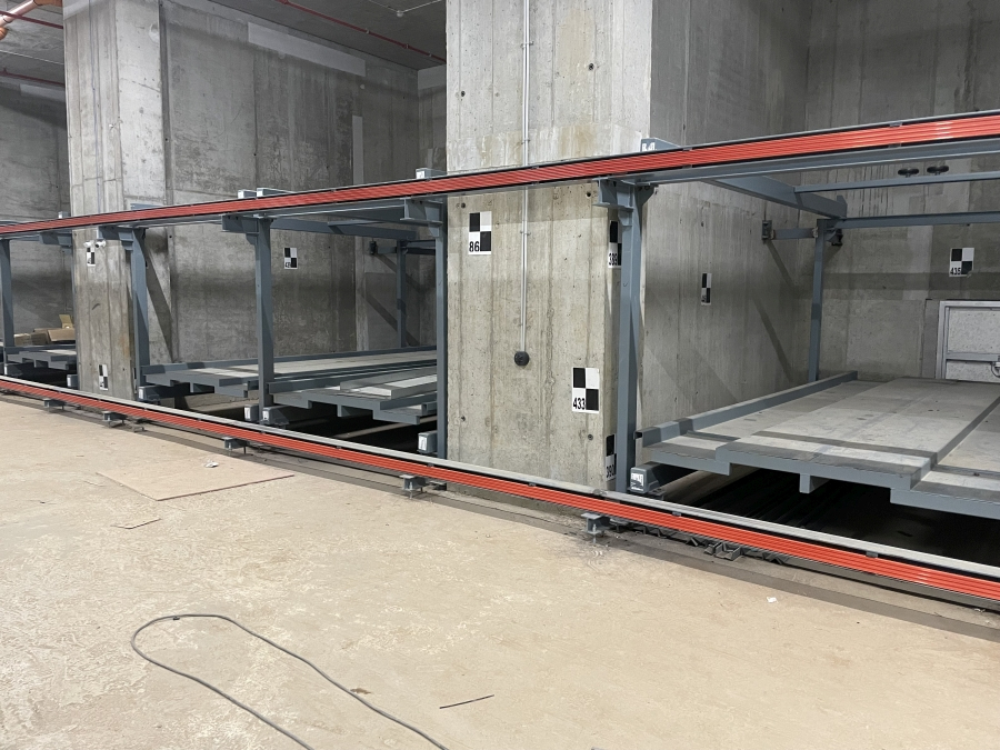 Sistem de parcare de tip parcare automtizata pe orizontala Parking Smart la complexul Maurer Panoramic din Cluj Napoca