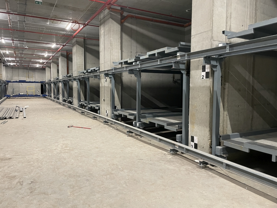 Sistem de parcare de tip parcare automtizata pe orizontala Parking Smart la complexul Maurer Panoramic din Cluj Napoca