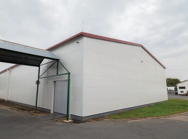 Solutii TeraSteel la hala productie si depozitare condimente din Szeged, Ungaria
