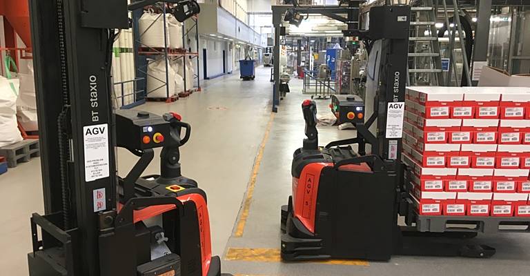 Marfa TORO este manipulata acum de utilajele Toyota fara operatori