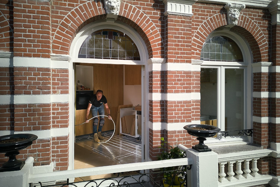 Uponor Siccus 16 in cartierul istoric Plantage din Amsterdam