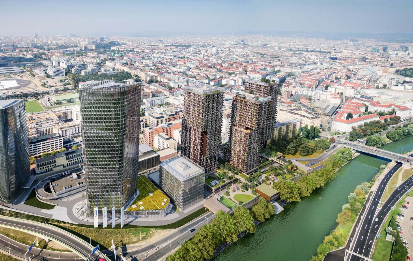 Austro Tower din Viena: Tehnologia Uponor la inaltime