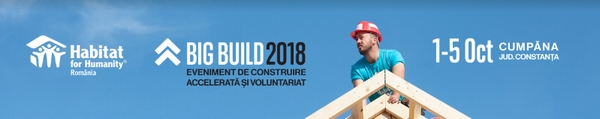 Habitat for Humanity Romania incepe constructia a 8 case in 5 zile la Cumpana