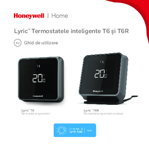 Termostat inteligent Honeywell Home Lyric T6 / T6R - prezentare detaliata