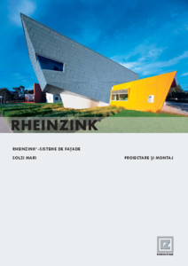 Rheinzink - Sisteme de fatade Solzi Mari - Proiectare si montaj - prezentare detaliata