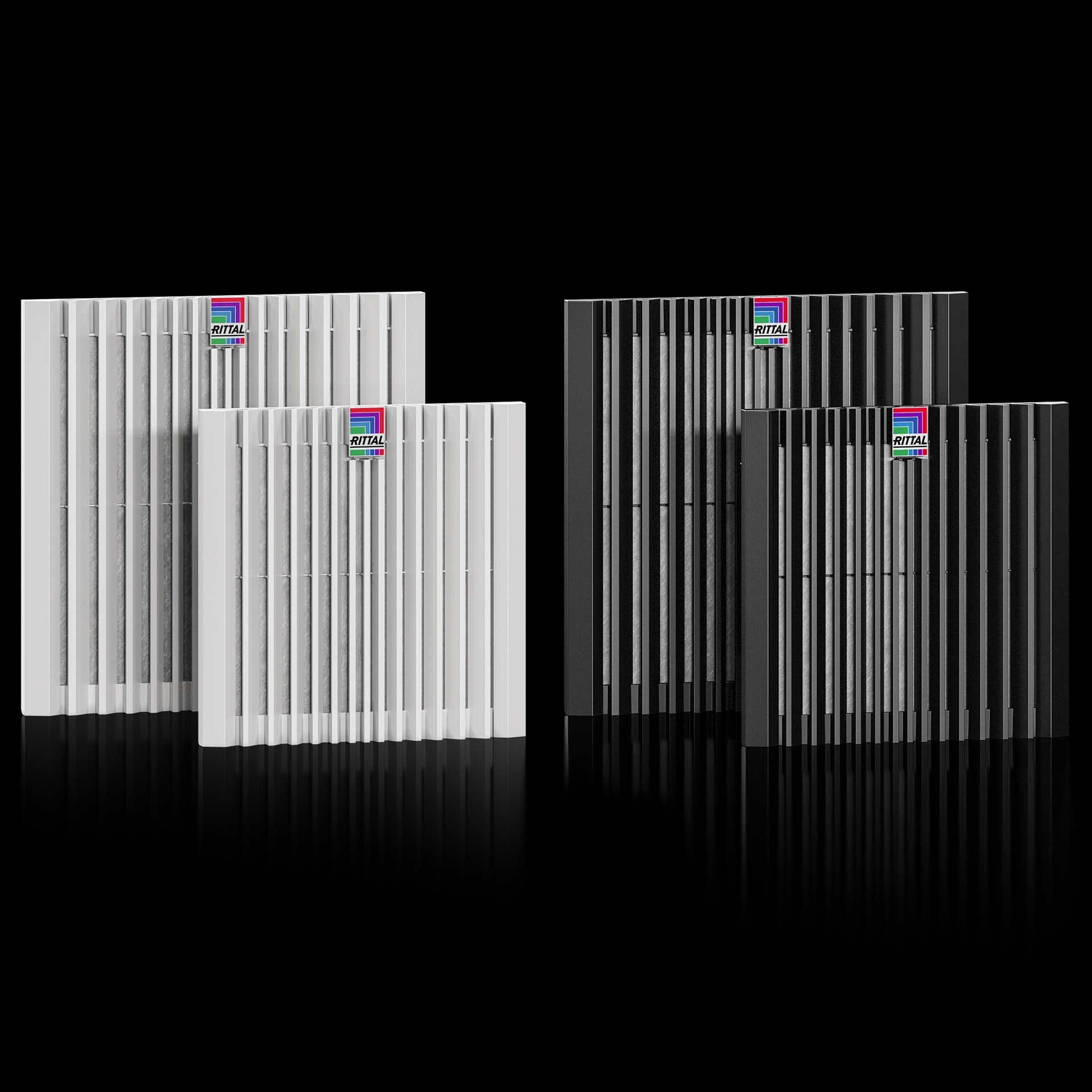 Controlul climatizarii - Unitati de ventilatie si filtrare Rittal Blue e+