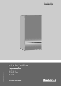 Centrala termica Logamax plus GB172i - instructiuni de utilizare - prezentare generala