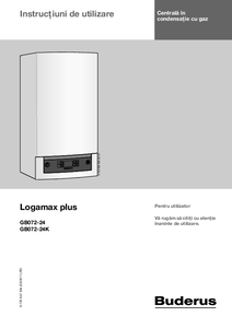 Centrala termica Logamax plus GB072 - instructiuni de utilizare  - prezentare detaliata