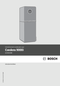 Centrala termica cu condensare Bosch Condens 9000i WM
<BR>Instructiuni de utilizare - instructiuni de montaj