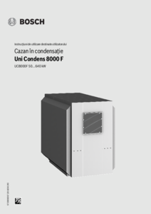 Cazan in condensare cu combustibil lichid/gaz Uni Condens 8000 F (50-115 kW)
<BR>Instructiuni de utilizare destinate utilizatorului - ghid de proiectare