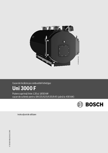 Cazan din otel pentru apa calda Uni 3000 F (120-1850 kW)
<BR>Instructiuni de utilizare - ghid de proiectare