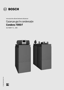 Cazan in condensare cu gaz Condens 7000 F (75-300 kW)
<BR>Instructiuni de utilizare destinate utilizatorului - ghid de proiectare