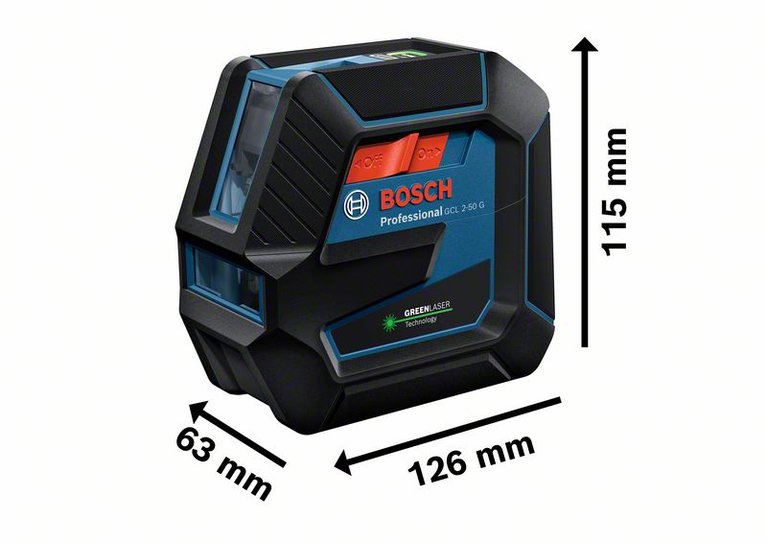 Nivela laser multifunctionala Bosch GCL 2-50 G Professional