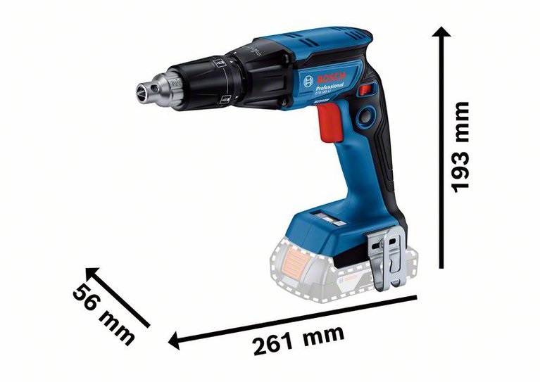 Surubelnita pentru gips-carton Bosch GTB 185-LI, cu acumulator