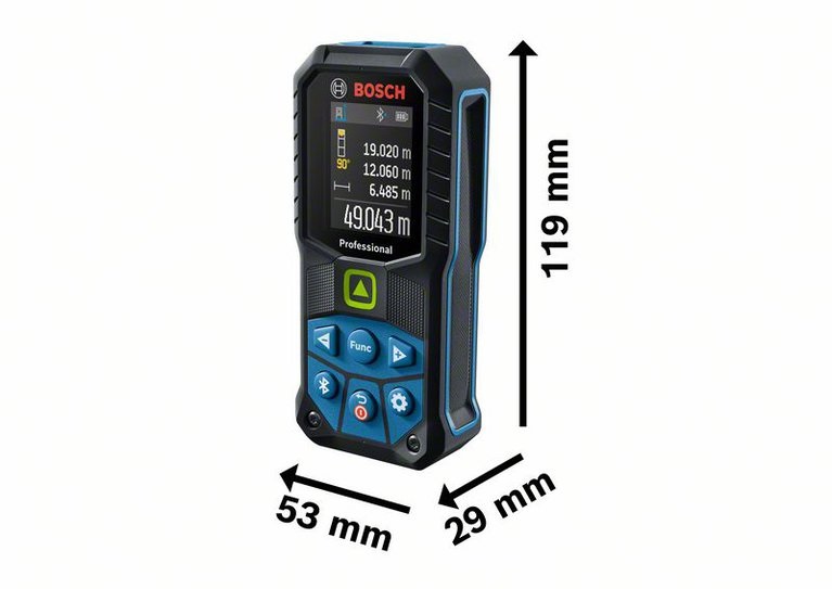 Telemetru cu laser Bosch GLM 50-27 CG Professional