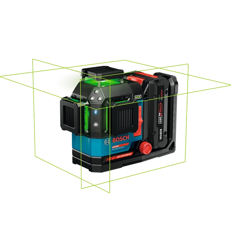 Nivela laser cu linii Bosch EXLL 18V-120-33 CG