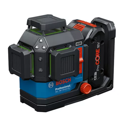 Nivela laser cu linii Bosch GLL 18V-120-33 CG Professional