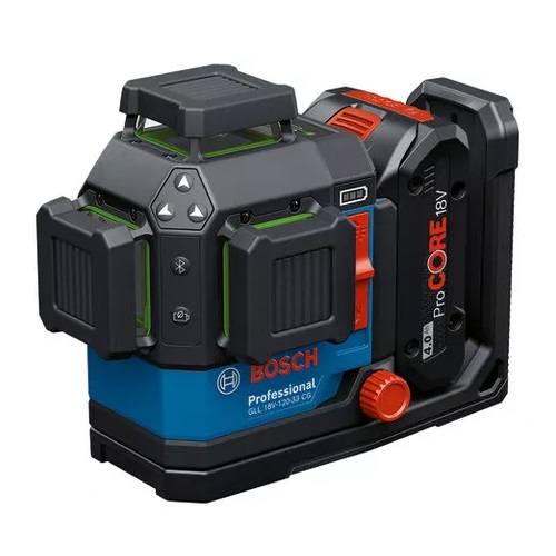 Nivela laser cu linii Bosch GLL 18V-120-33 CG Professional