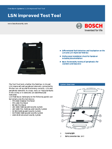 LSN improved Bosch Test Tool - prezentare detaliata