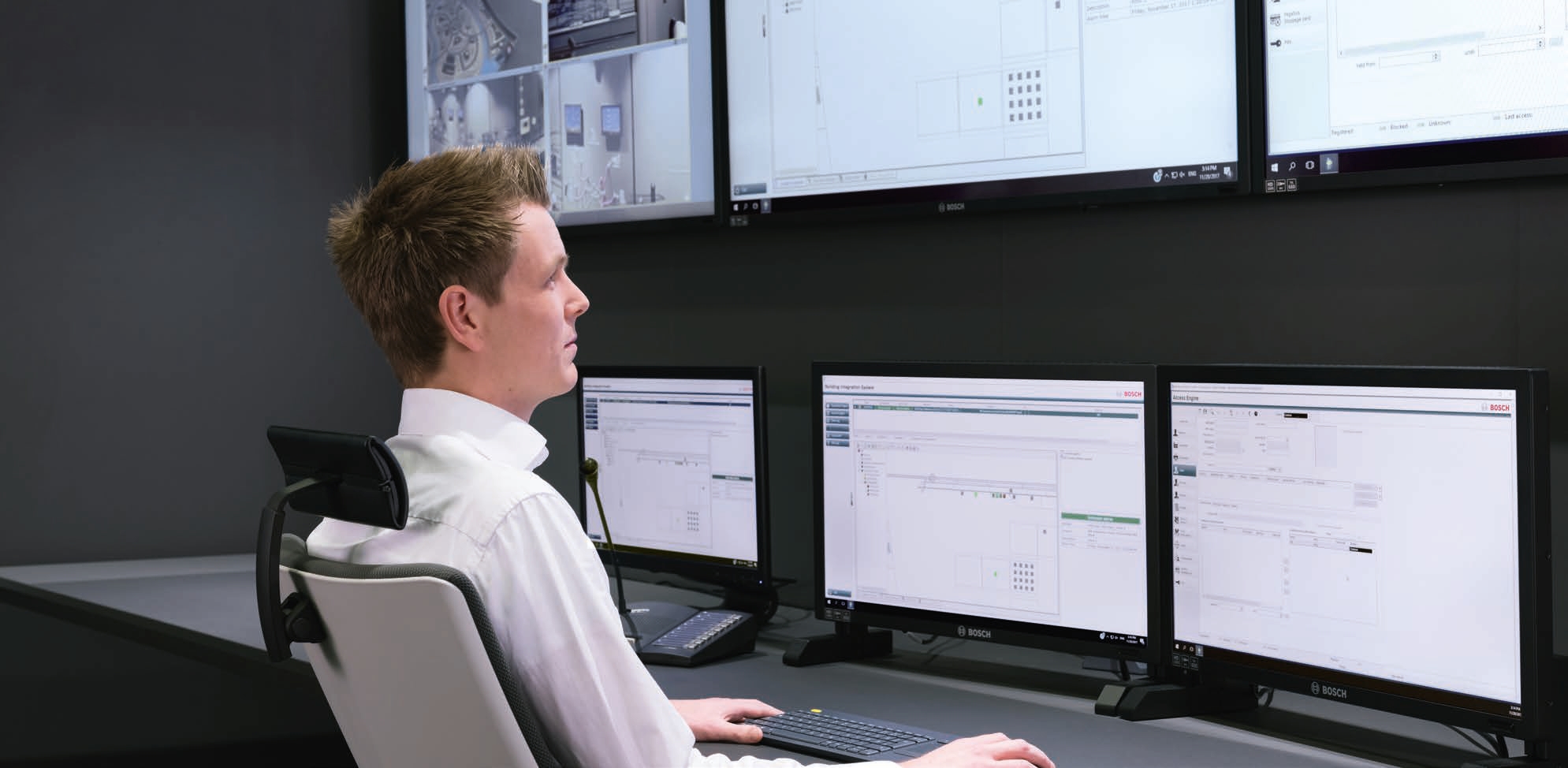 Software de integrare de securitate Bosch - Building Integration Systems (BIS)