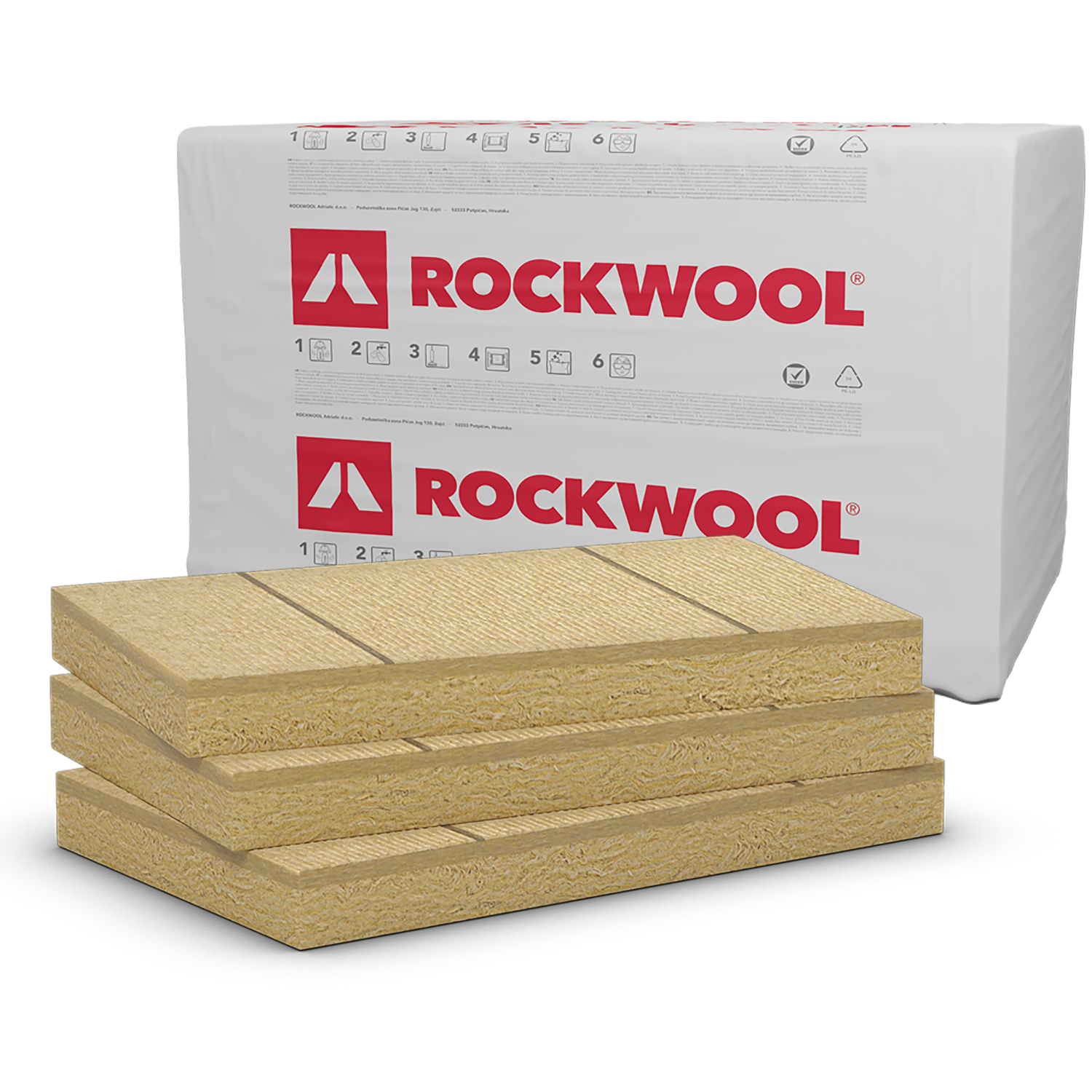 Hardrock 1000 - Placi rigide de vata bazaltica