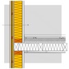 Fatada ventilata -  Casa pe structura din lemn  - ISOVER Forte - detalii CAD