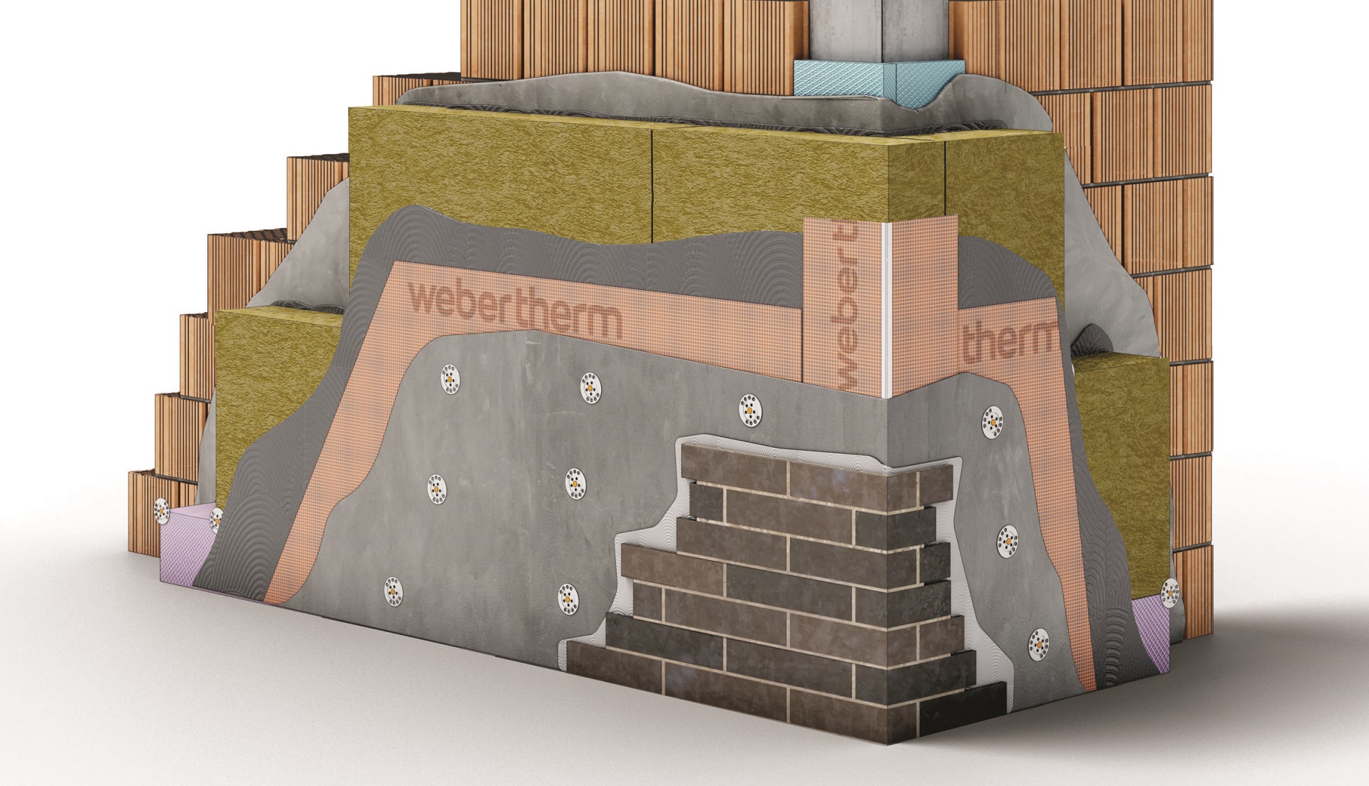 Sistem ETICS de termoizolare webertherm ceramic premium