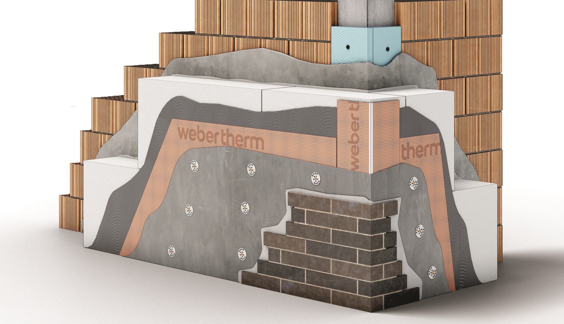 Sistem ETICS de termoizolare webertherm ceramic
