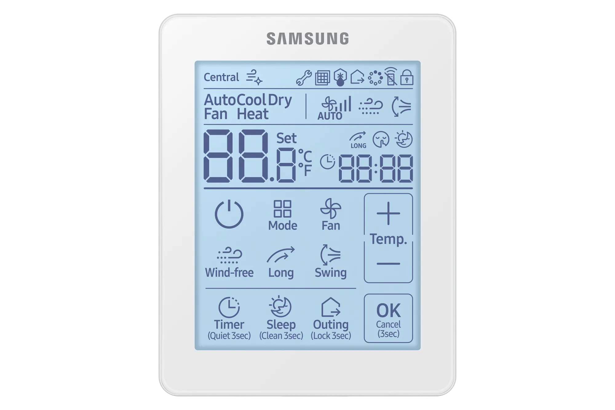 Controller cu fir si afisaj touch MWR-SH11N