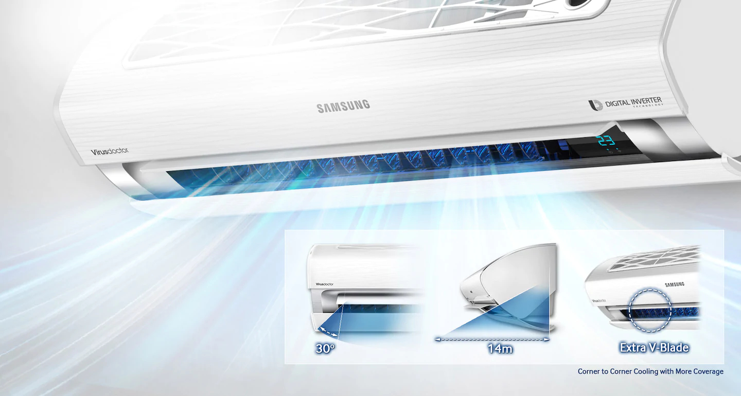 Sistem de climatizare cu montare pe perete Samsung Boracay