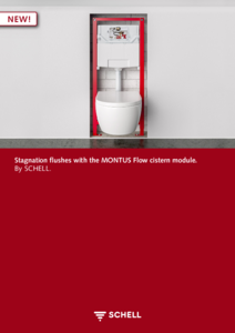 Modul de montaj WC cu spalare de igienizare SCHELL MONTUS Flow  - prezentare generala