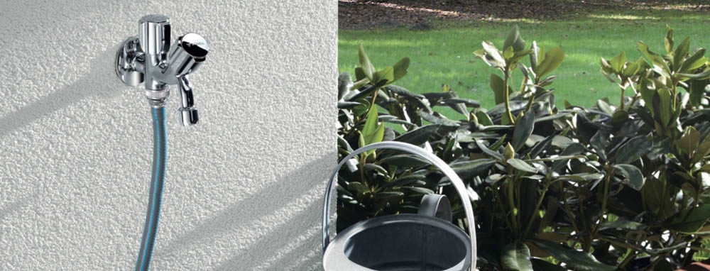 Robinet antiinghet SCHELL Polar II cu actionare din exteriorul peretelui 