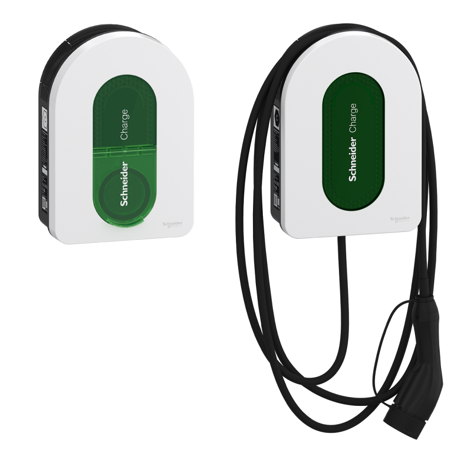 Statie de incarcare pentru vehicule electrice Schneider Charge pentru locuinte