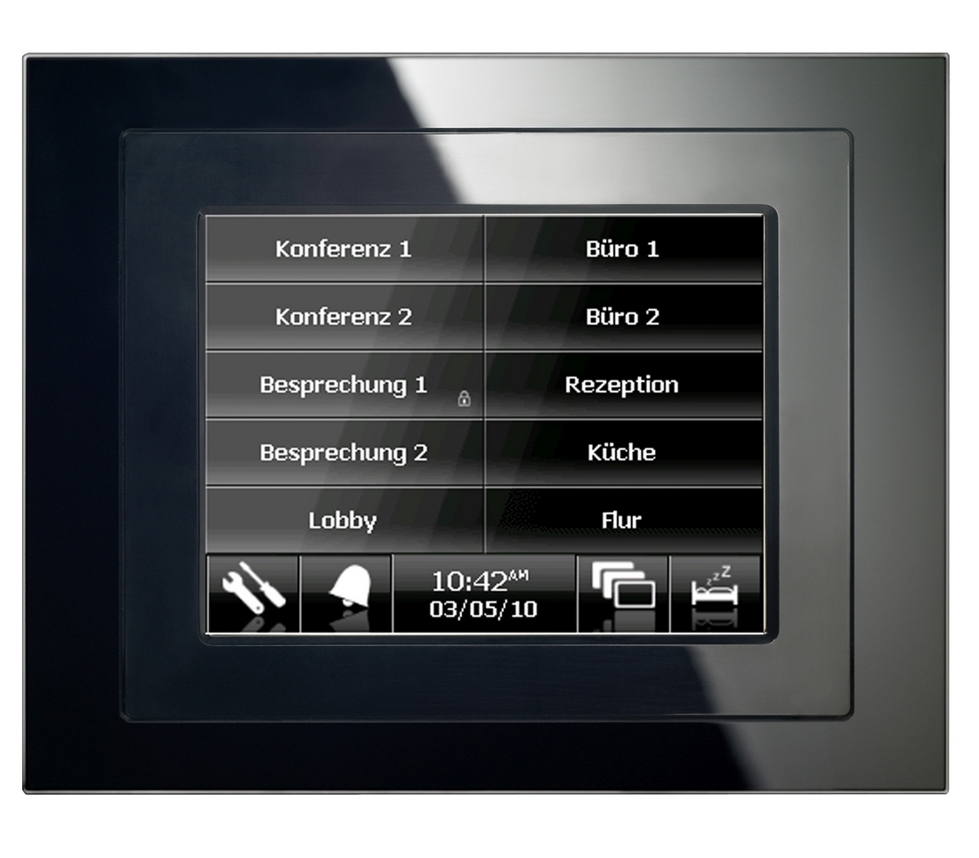 Sisteme KNX pentru case inteligente Schrack Technik - Panouri tactile
