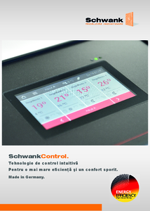 Sistem de control SchwankControl Touch - prezentare generala