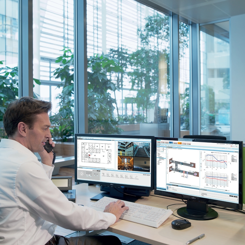 Platforma de management integrat pentru cladiri Desigo CC