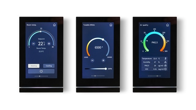Siemens TC5 sistem de control KNX cu ecran tactil