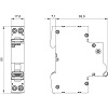 Protectie la foc si intreruptor automat Siemens 5SV6016-7KK16 - detalii CAD