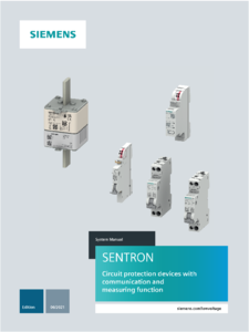 Aparataj electric de protectie cu functia de masura si comunicatie Siemens SENTRON 7KN1110-0MC00 - manual - prezentare detaliata